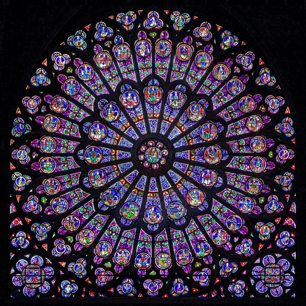 The Notre Dame Rose Window